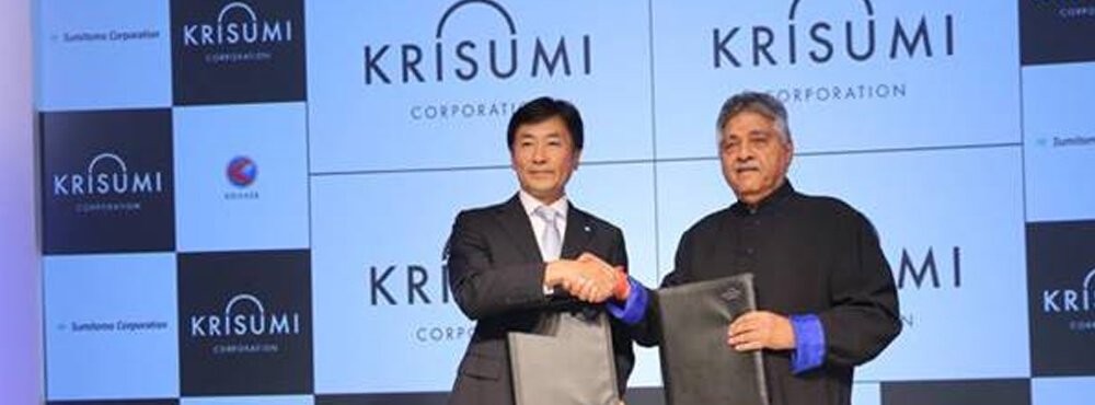 Sumitomo Corporation joins hands with Krishna Group to enter Indian real estate sector