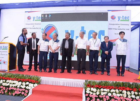 SKH Y-TEC Manufacturing Facility Inauguration