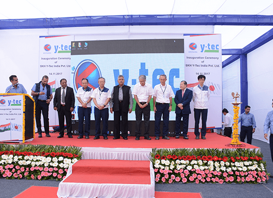 SKH Y-TEC Manufacturing Facility Inauguration